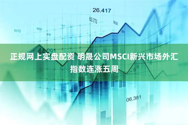 正规网上实盘配资 明晟公司MSCI新兴市场外汇指数连涨五周